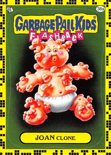 GARBAGE PAIL KIDS 2011 FLASHBACK SERIES 2 PICK-A-CARD YELLOW BASE STICKERS TOPPS - Picture 150 of 321