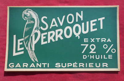LE PARROQUET SOAP: Marseille soap - poster!