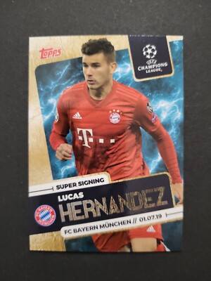2019-20 Topps On Demand Super Signing, Lucas Hernandez, FC Bayern München