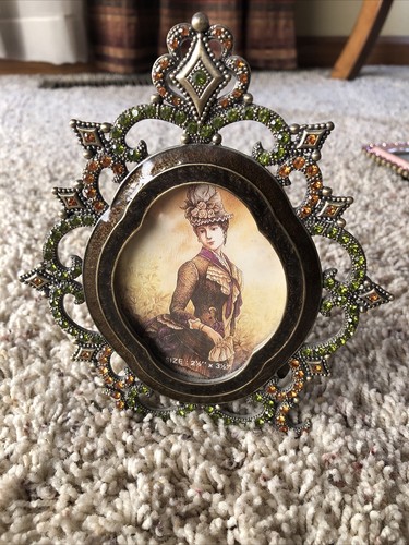 Tizo Swarovski Crystal Frame Excellent Condition 2.5” X 3.5” - Picture 9 of 12