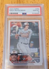 2023 Topps Series 1 - Adley Rutschman #250 (RC) PSA 10