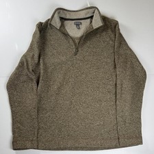 Van-heusen Men's Brown and Khaki Jumper