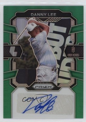 2024 Panini Prizm LIV Golf Signatures Green /18 Danny Lee #SIG-DLE Auto 18yk