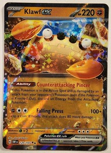Klawf ex 120/197 Double Rare Holo Obsidian Flames
