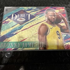 Superfractor  1/1 Bronny James JR. Rookie Debut - 2024/25 Topps Finest 
