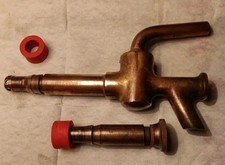 ALTE ZAPFGARNITUR MIT LÜFTER AUS MESSING ❤️ GEBRAUCHT ABER TOP 😍 SCHNÄPPCHEN 