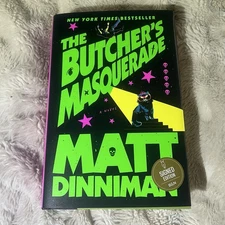 The Butcher's Masquerade Signed by Matt Dinniman Dungeon Crawler Carl Book 5