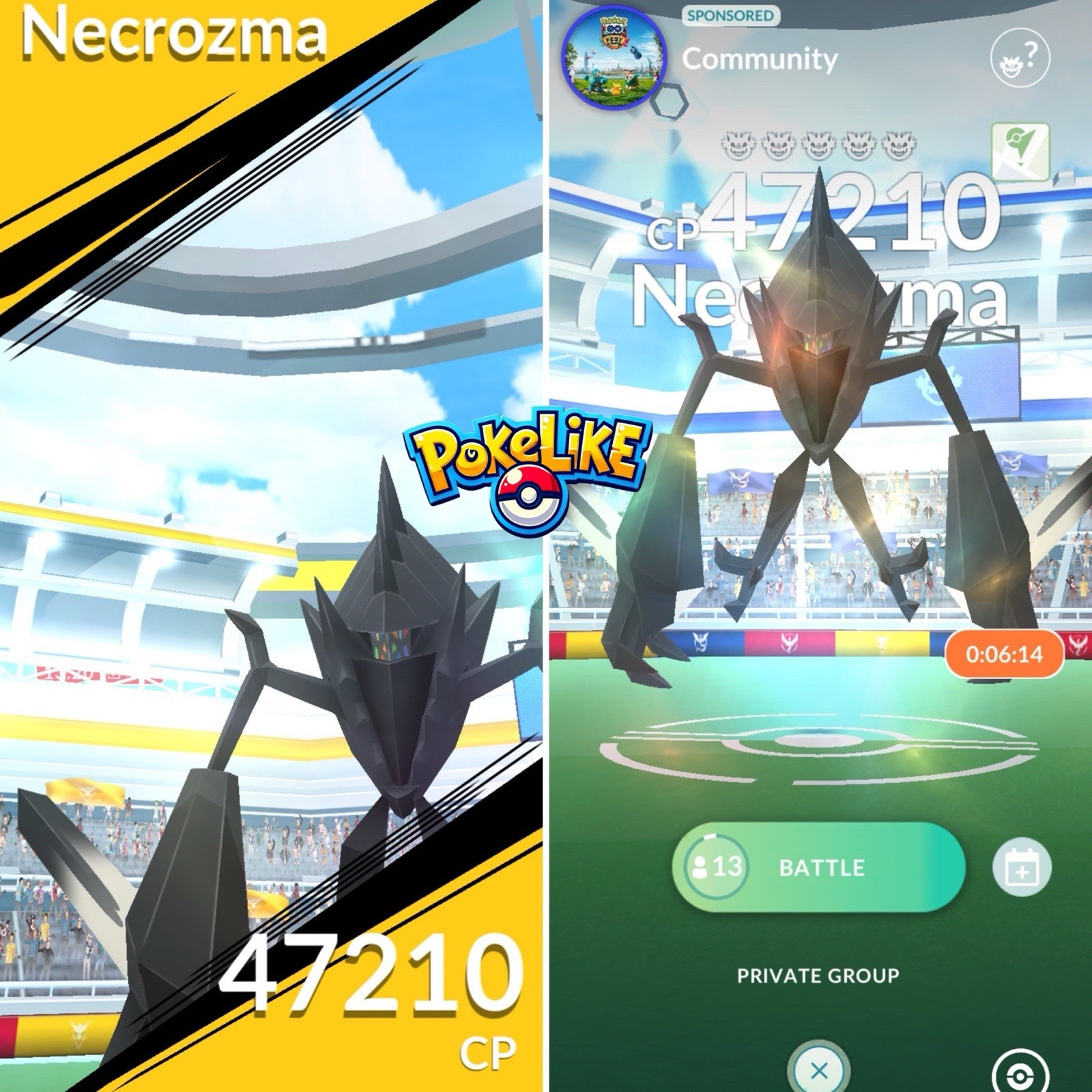 Necrozma Remote Raid Invite - Pokemon Go EASY WIN Full Lobby