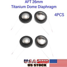4x 26mm Titanium Diaphragm Dome Tweeter For B...
