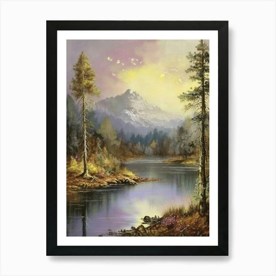 Appalachen, Appalachen gerahmtes Wandbild Poster Leinwanddruck Bild