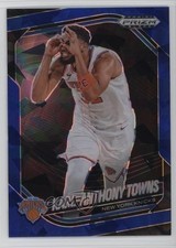 2024-25 Panini Prizm Black Blue Ice Prizm 63/125 Karl-Anthony Towns #107