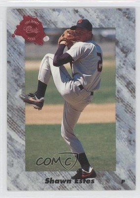1991 Classic Draft Picks Shawn Estes #58 9am