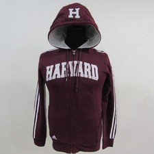 Adidas Harvard Mens Zipped Hoodie Multi Chest Size 40/42 UK S REF (Y02514)