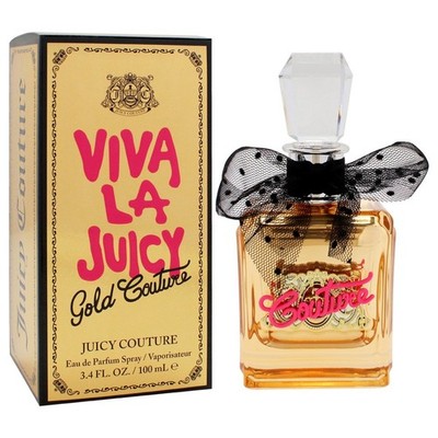 Viva La Juicy Gold Couture Eau de Parfum 3.4 oz  New Box