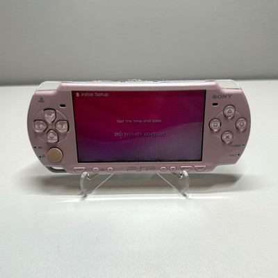 Sony PSP-2000 Rose Pink Japan Console Tested UMD Reads Loud Drive Read Descripti