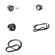 RIDEX 307T0355 Zahnriemensatz passend für PEUGEOT 407 Coupe (6C) 195-Zähne