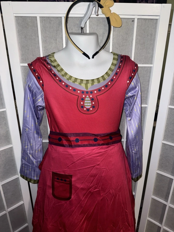 Disfraz para niños Vestido Cuento de hadas 120 6 Dalia Niñas Vestido Halloween Vestir Deseo Foto 3 de 4