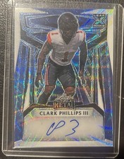 2023 Leaf Metal Blue Shimmer 1/7 Clark Phillips III #BA-CP3 Rookie Auto RC
