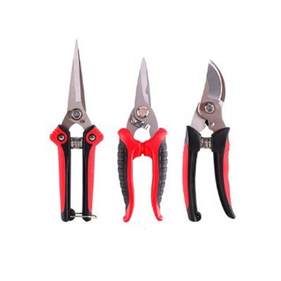 3x Gardening Pruning Shears Professional Garden Hand Scissors With Stainless SET