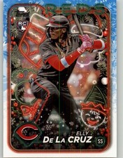 2024 Topps Holiday Elly De La Cruz Rookie #H102 RC Cincinnati Reds