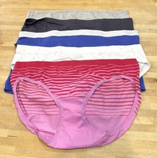 Women  s NEW Underwear Panties 5-Piece Lot Size 8/XL Hanes  Fruit of the Loom