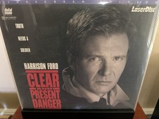 Clear and Present Danger LASERDISC THX DOLBY DIGITAL Laser Video Disc FORD