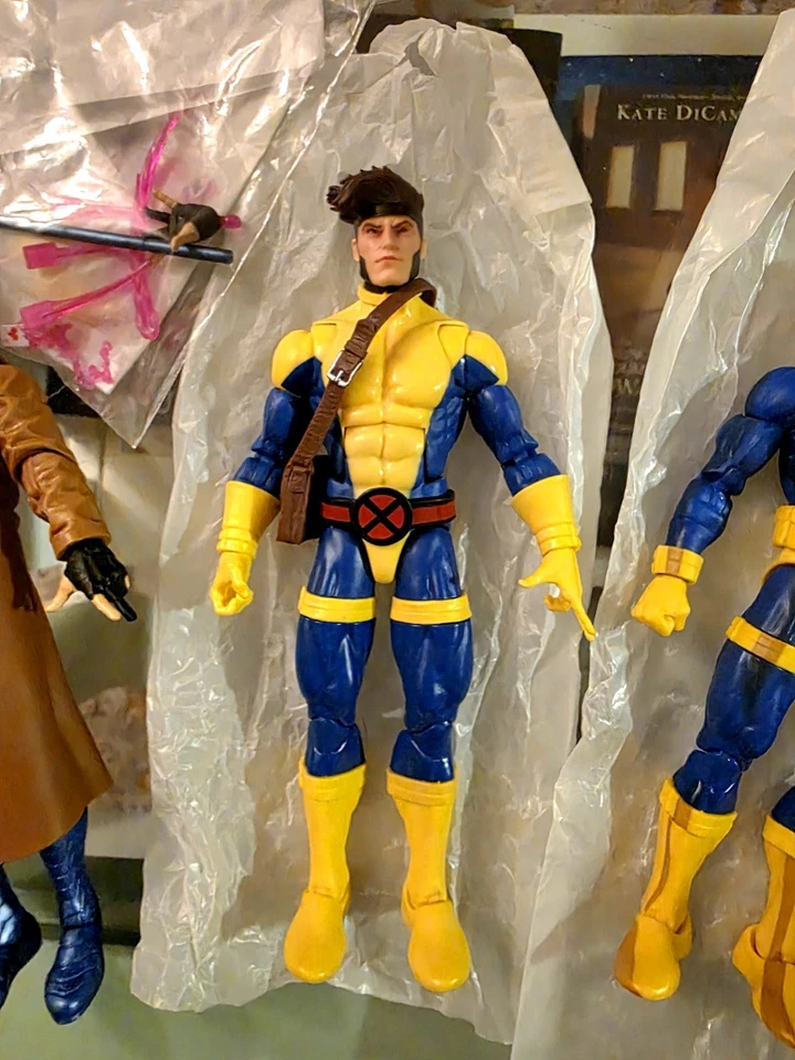 Hasbro Marvel X-Men Spider Man Figuras Lote de 4 Gambito - Cíclope - Spider Man Foto 4 de 4