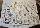 4 plus Pounds VTG to Now costume jewelry Some signed Most to all Wearable