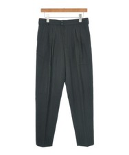 SAINT LAURENT PARIS Slacks Black Stripe Pattern 44 Approx. S 2200529213228