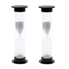 2Pcs New Mini Hourglass Sand Timer - 1 Minute 60 Seconds Sandglass Clock  ...