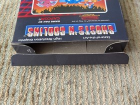 Ghosts 'N Goblins CIB 1st Print Unpunched Hangtab 5 Screw Nintendo NES Complete