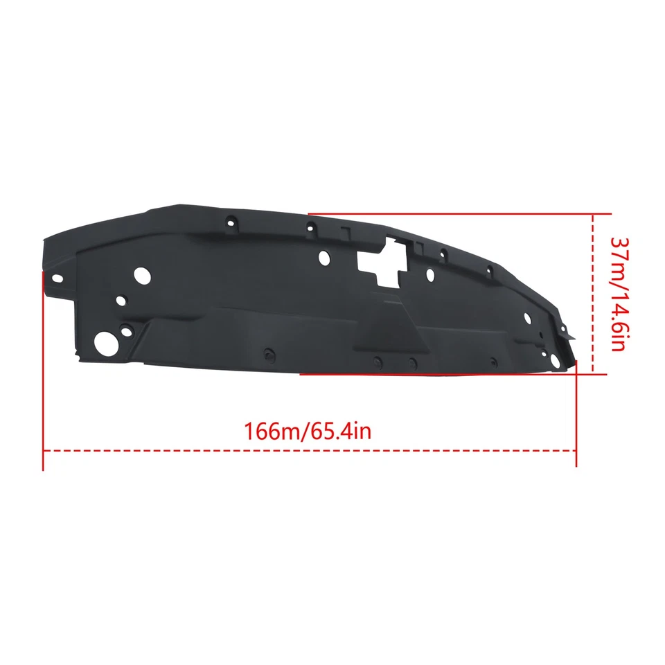 Radiator Support Cover Replacement for Silverado 1500 2016-2018 23318844 - Image 2 of 4