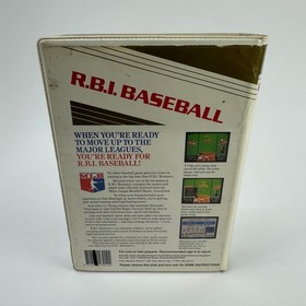 Carro de juego de b&eacute;isbol HES Australia PAL Nintendo NES R.B.I CIB Clamshell Ex raro