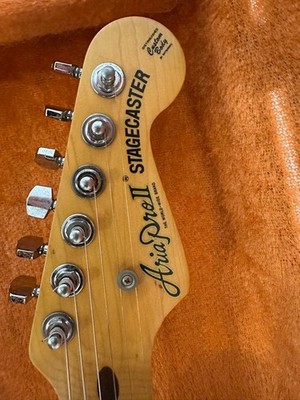 Aria Pro II STAGECASTER 1978 Matsumoto Case Electric Guitar