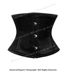 Heavy Duty 18 Double Steel Bone Waist Cincher Waspie Underbust shaper Corset