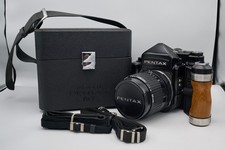 Asahi Pentax Medium Format 67 film camera with SMC Pentax 67 55mm f4 lens, MINT
