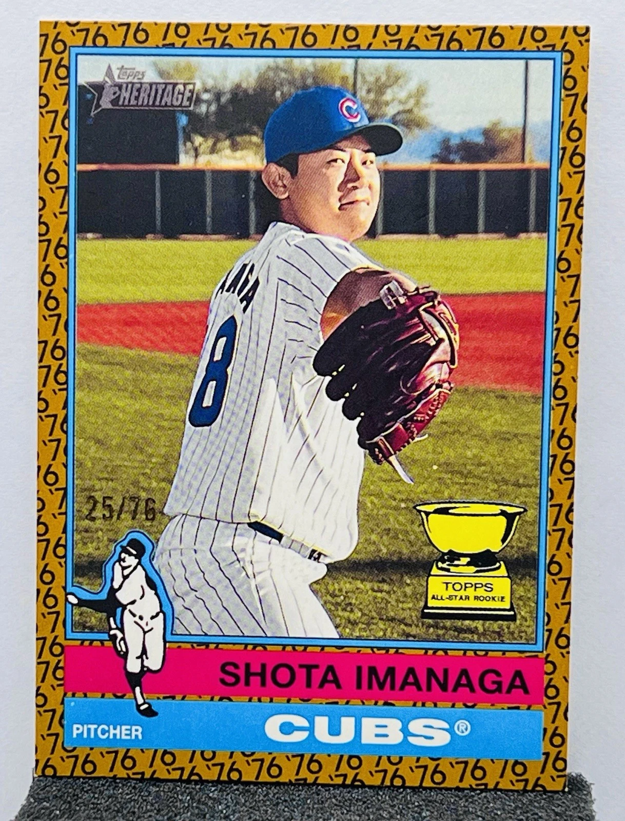 2025 Topps Heritage - Shota Imanaga #399 Color Of The Year /76