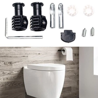 MARKENLOS 1 Paar Montage Set Bidet Zubehör Befestigung Schrauben for Wand Gehängt Wc Neu