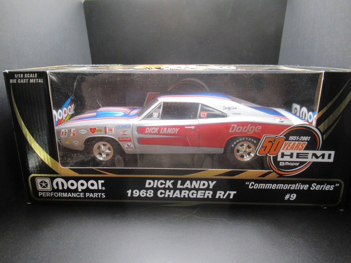 DICK LANDY 1968 DODGE CHARGER R/T 50 YEARS HEMI MOPAR HNRA DRAG