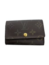 LOUIS VUITTON Multicle 6 Monogram Leather BRW Monogram Men's