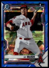 2021 Bowman Draft Sapphire Edition Ky Bush #BDC-149