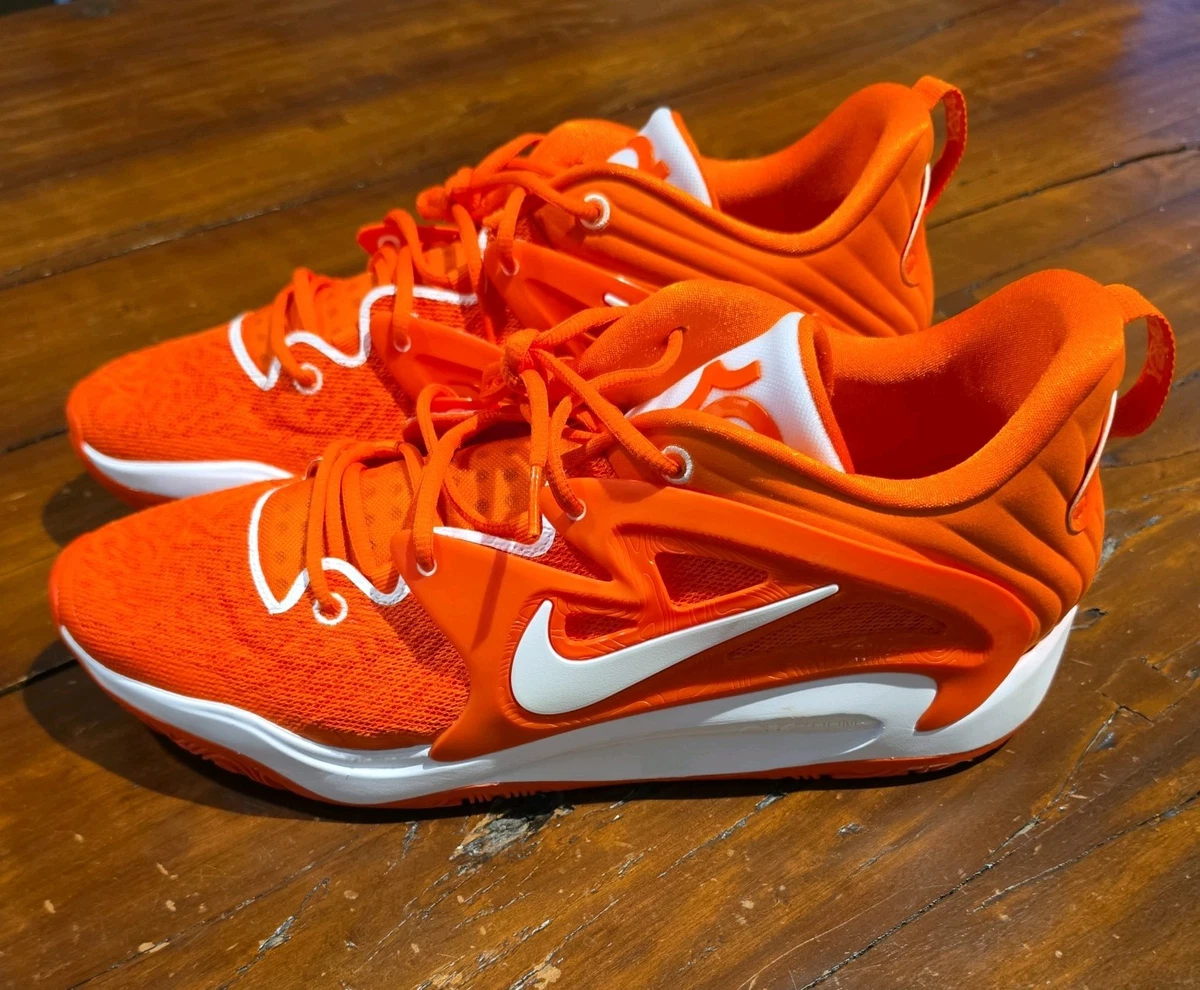 Nike KD 15 Orange White UNRELEASED Basketball Shoes NEW DX6648-802