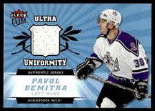 2006-07 Ultra Uniformity Jersey Pavol Demitra #U-DE