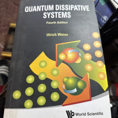 #ad #ad Quantum Dissipative Systems by Ulrich Weiss 2011 Trade Paperback $29.95