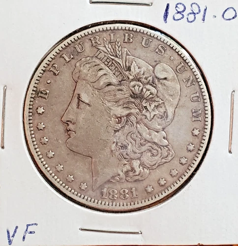 Morgan Dollar 1981-O Nicely Toned Coin Very Fine Details