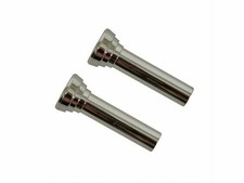 Pair Chrome Door Lock Knobs For Gm Chevy Cars Trucks