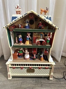 Mr Christmas Santas Musical Workshop | eBay