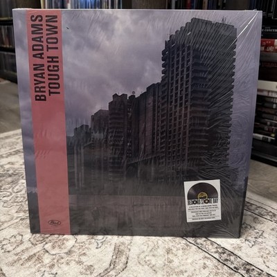 BRYAN ADAMS Tough Town EX GREY VINYL W/HYPE STICKER/2000 Made
