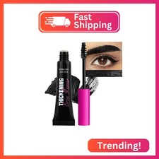 Tinted Thickening Brow Mascara,Tinted Eyebrow Gel, Waterproof, Transfer-proof, B