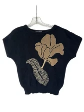 VTG John Meyer Short Sleeve Sweater Women's L